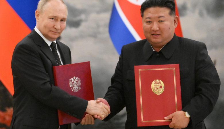 Путін і Кім Чен Ин підписали договір про партнерство
