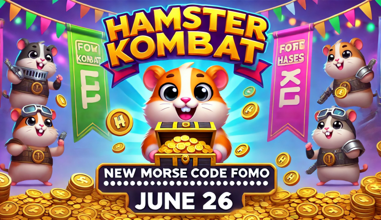 Новый шифр для Hamster Kombat на 26 июня ВИДЕО