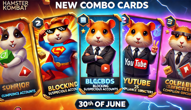 Новые комбо карты Hamster Kombat 30 июня какие открывать видео инструкция