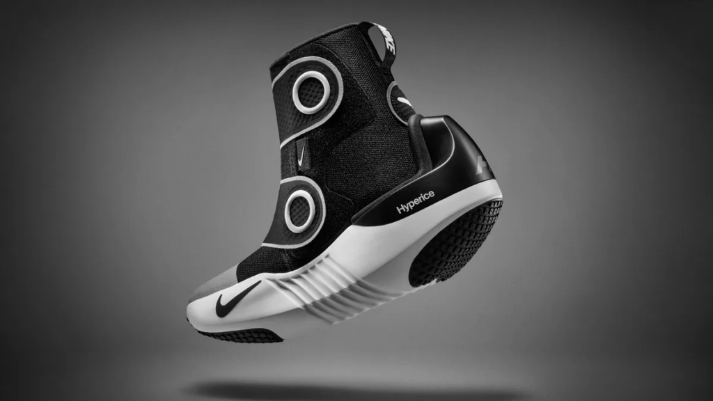 Nike та Hyperice презентували кросівки з підігрівом і динамічною повітряною компресією для швидкого відновлення спорстменів
