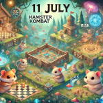 Новый шифр Морзе Hamster Kombat 11 июля -RISK