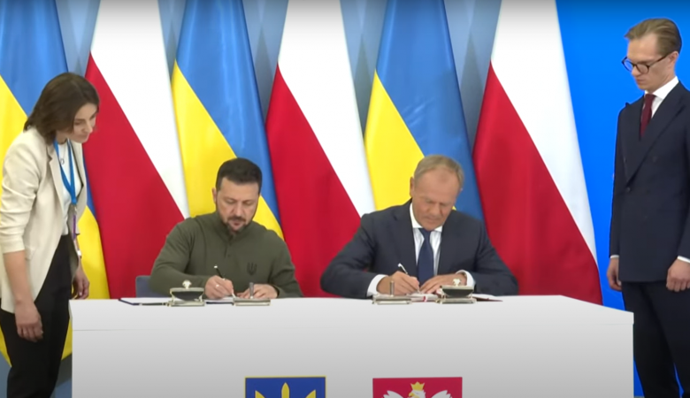Підписання безпекової угоди з Польщею.