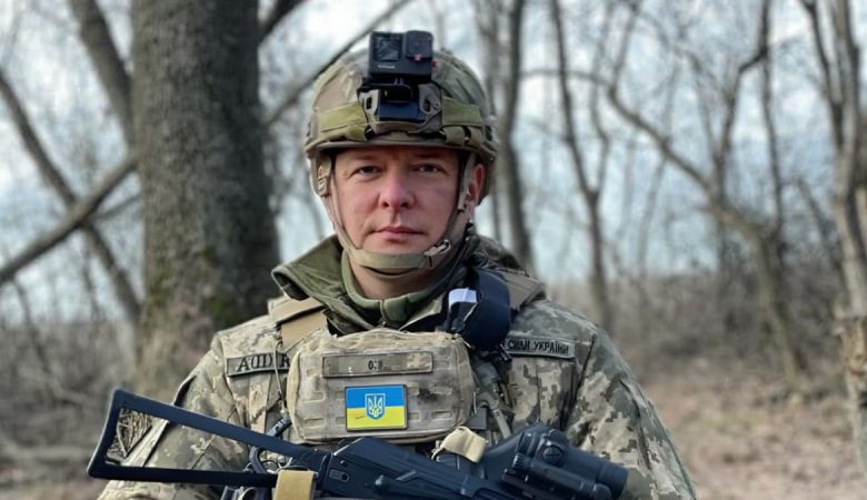 Екснардеп Олег Ляшко очолив батальйон безпілотних систем управління