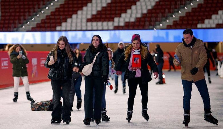 «Атлетіко» відкрив одну з найбільших ковзанок Європи на своєму стадіоні