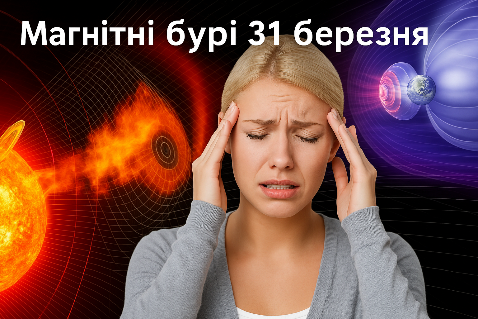 Магнітні бурі, прогноз на сьогодні: чого очікувати від сонячної активності 31 березня