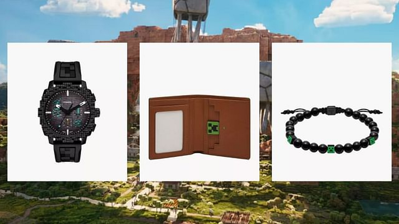 Де купити колекцію Minecraft x Fossil: ціни, огляд аксесуарів та особливості дизайну