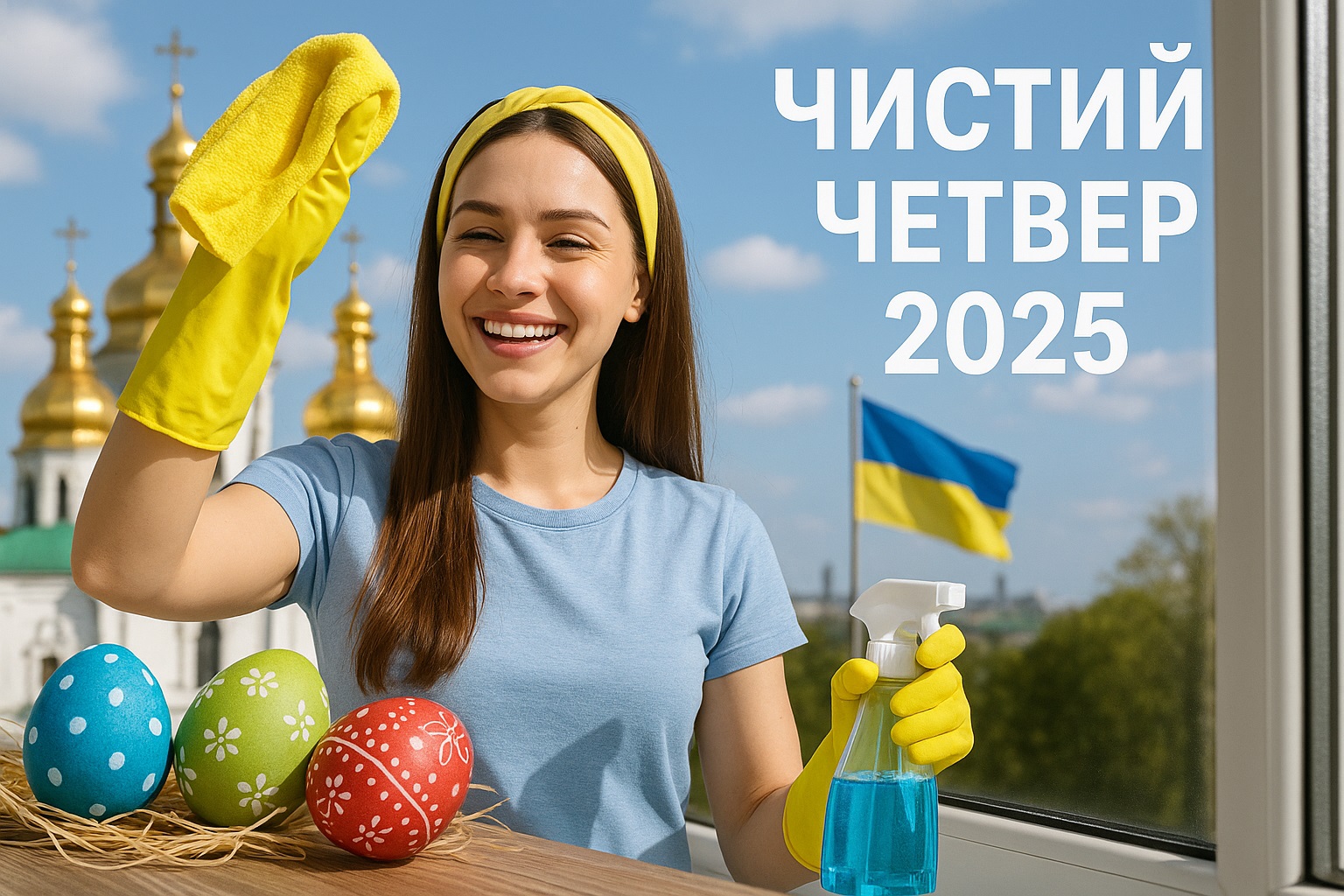 Чистий четвер 2025: милі картинки та побажання українською