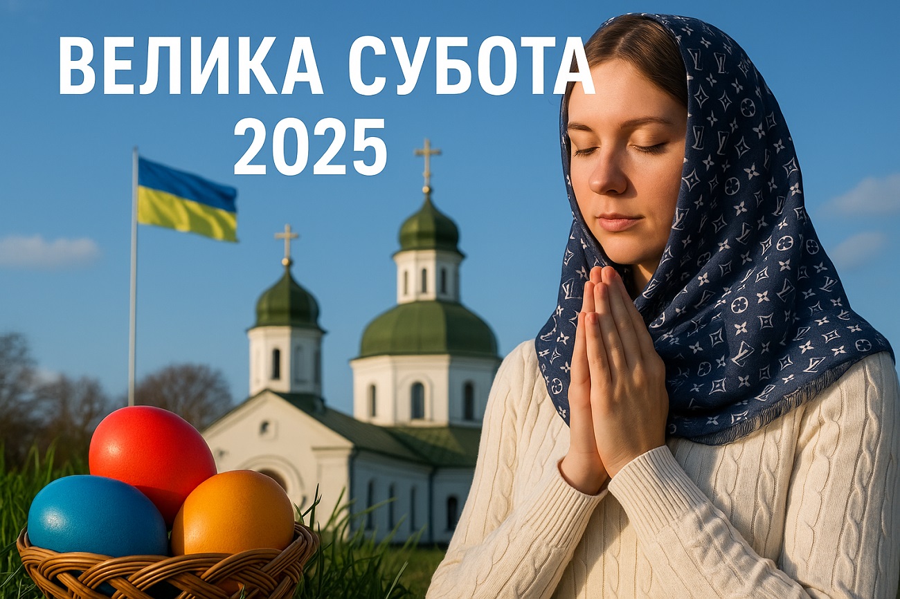 Велика субота 2025: добрі побажання та листівки українською