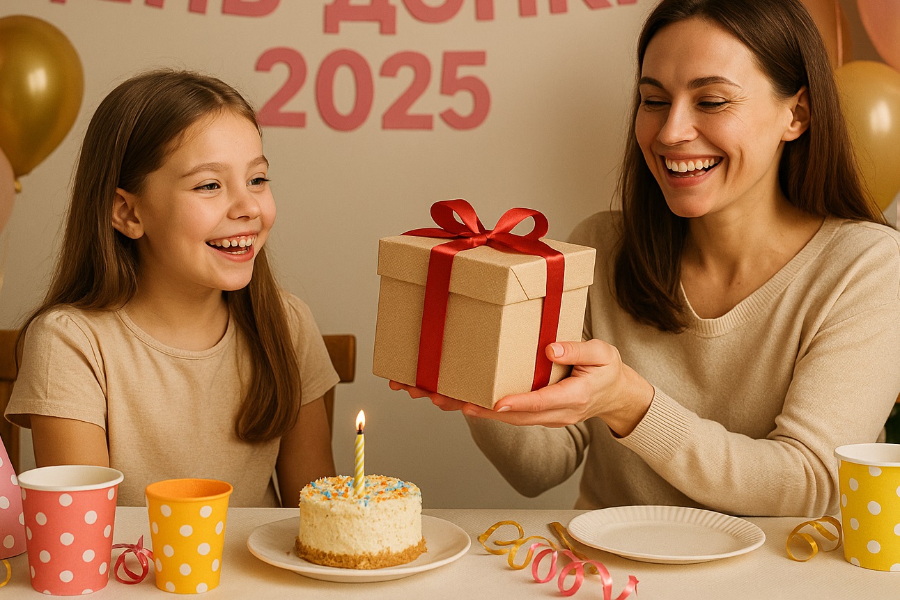 День доньки 25 квітня 2025: милі картинки, СМС та побажання українською