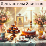 У кого іменини 8 квітня 2025 в Україні: побажання і картинки українською