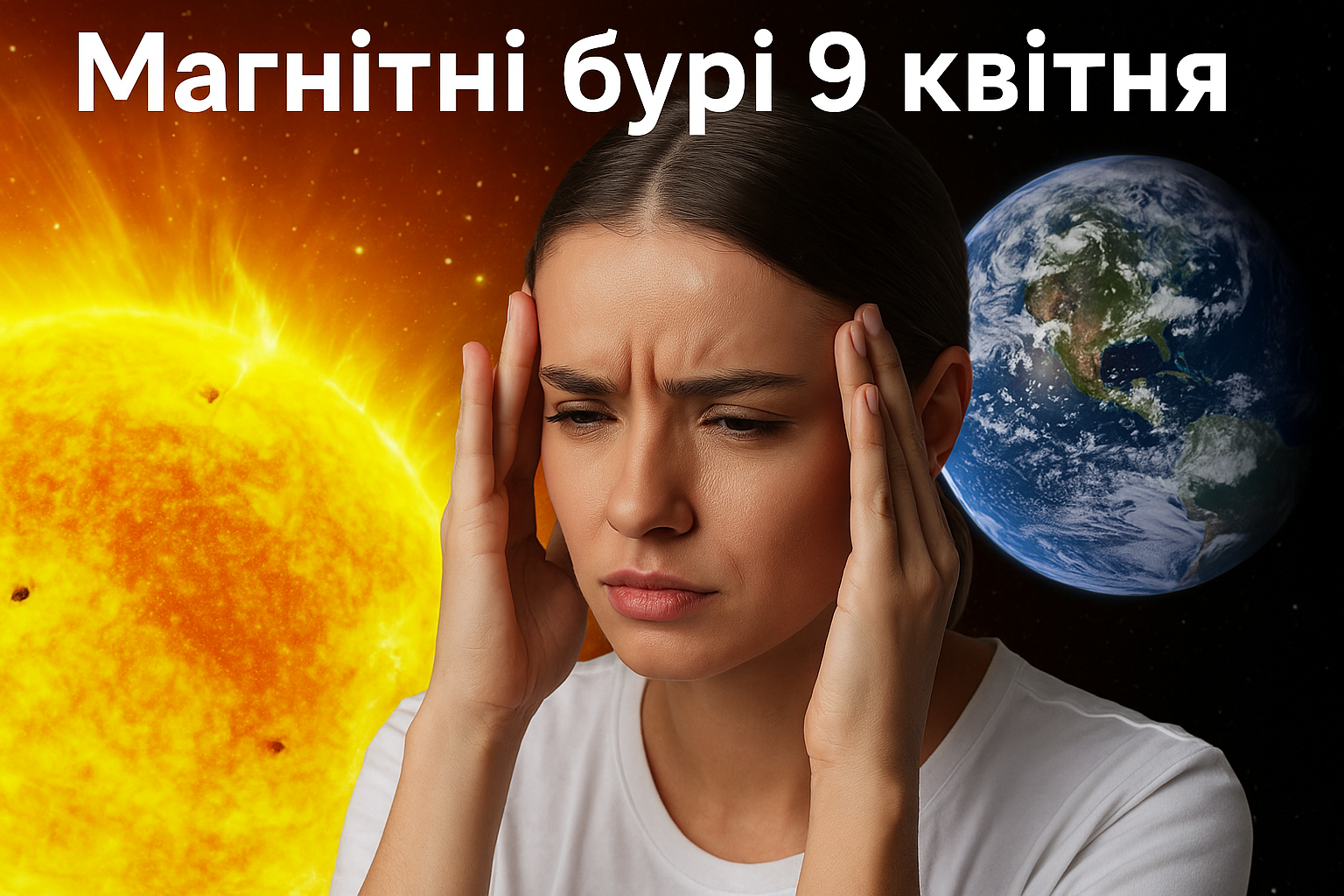 Магнітні бурі, прогноз на сьогодні: чого очікувати від сонячної активності 9 квітня