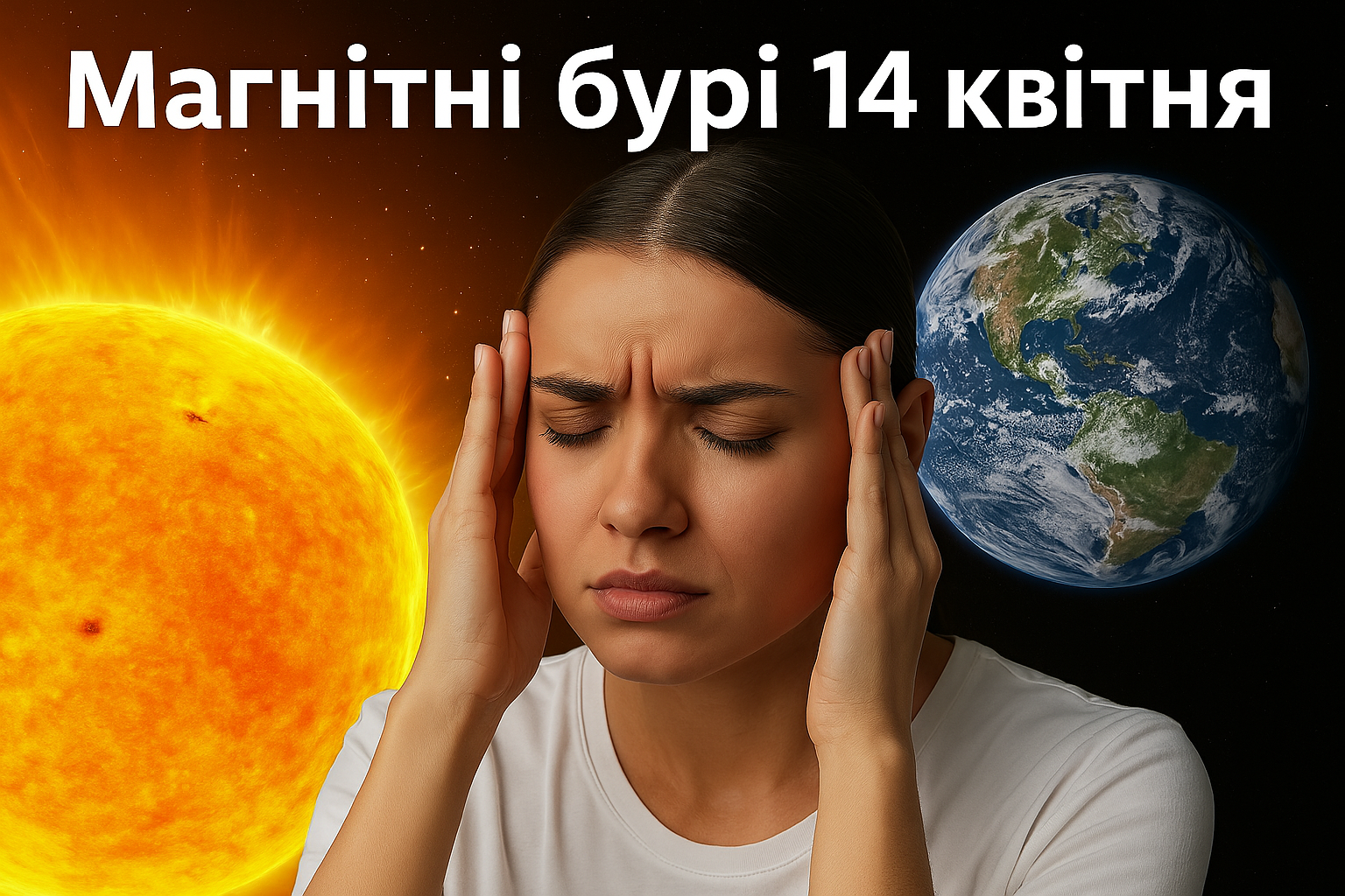 Магнітні бурі, прогноз на сьогодні: чого очікувати від сонячної активності 14 квітня