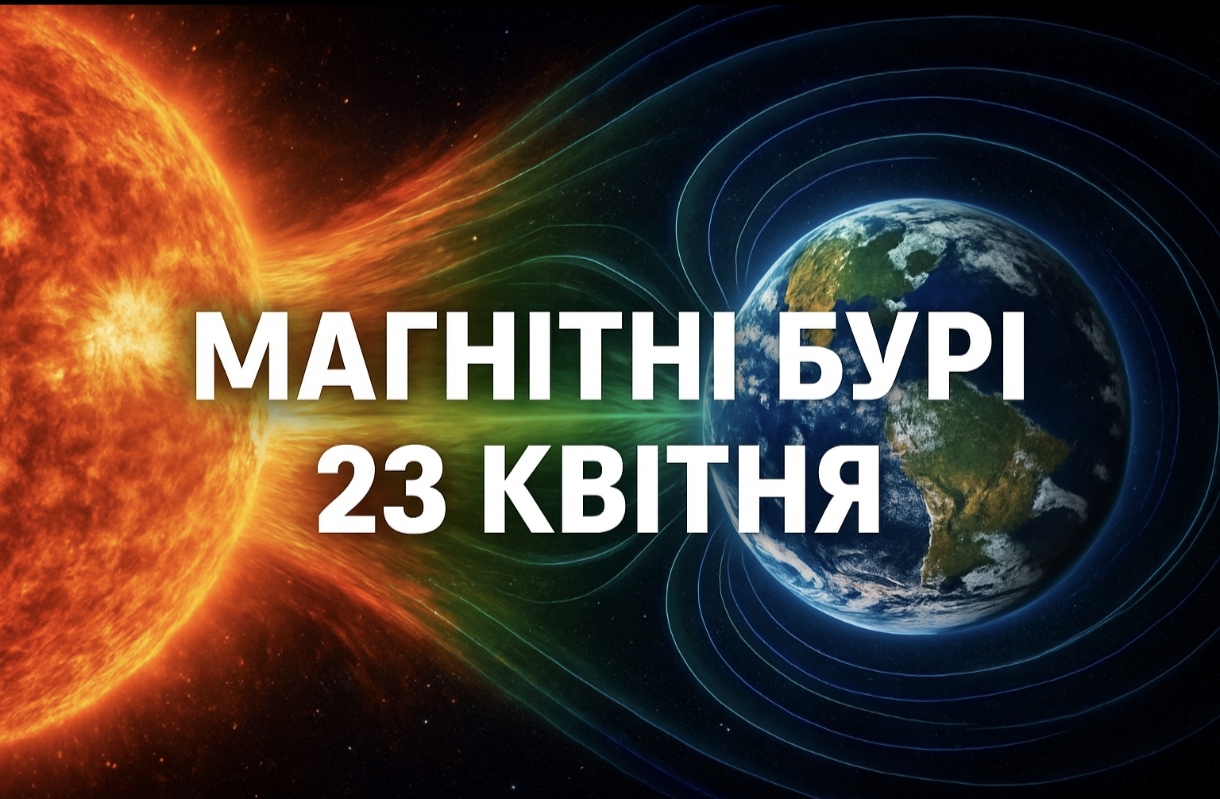 Магнітні бурі, прогноз на сьогодні: чого очікувати від сонячної активності 23 квітня