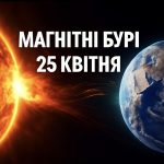 Магнітні бурі, прогноз на сьогодні: чого очікувати від сонячної активності 25 квітня
