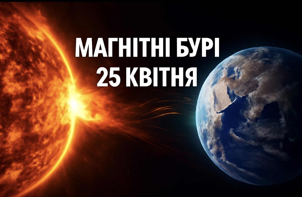 Магнітні бурі, прогноз на сьогодні: чого очікувати від сонячної активності 25 квітня