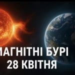 Магнітні бурі, прогноз на сьогодні: чого очікувати від сонячної активності 28 квітня