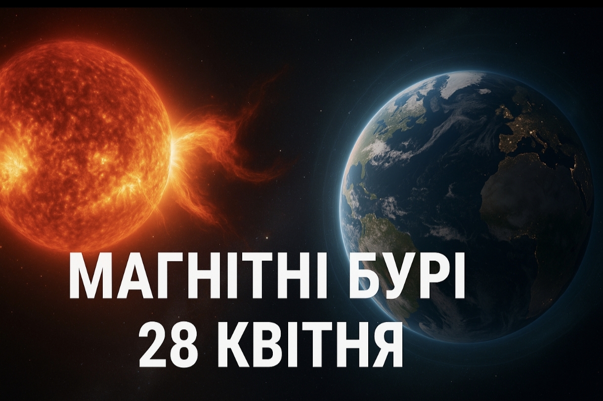 Магнітні бурі, прогноз на сьогодні: чого очікувати від сонячної активності 28 квітня