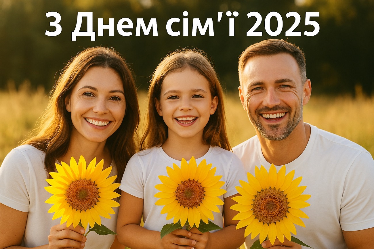 День сім'ї 15 травня 2025: побажання, листівки, СМС і картинки українською