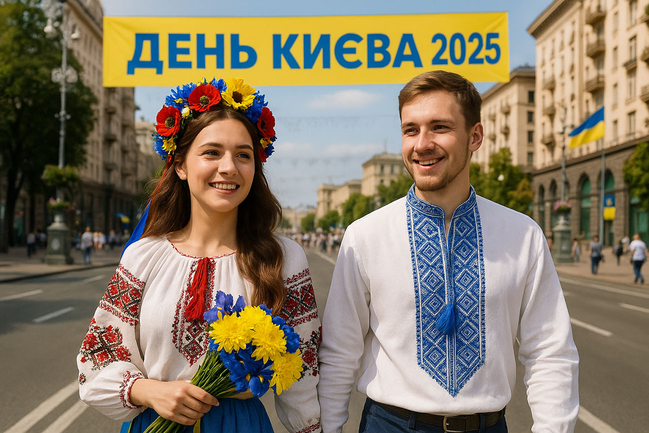 День Києва 25 травня 2025: теплі побажання та картинки українською