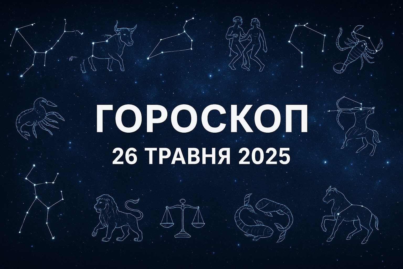 Точний гороскоп на сьогодні, 26 травня 2025, для всіх знаків Зодіаку