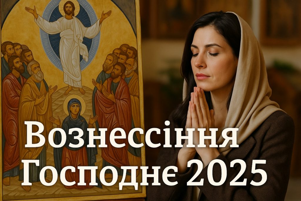 Коли буде Вознесіння Господнє в Україні у 2025: дата за новим церковним календарем