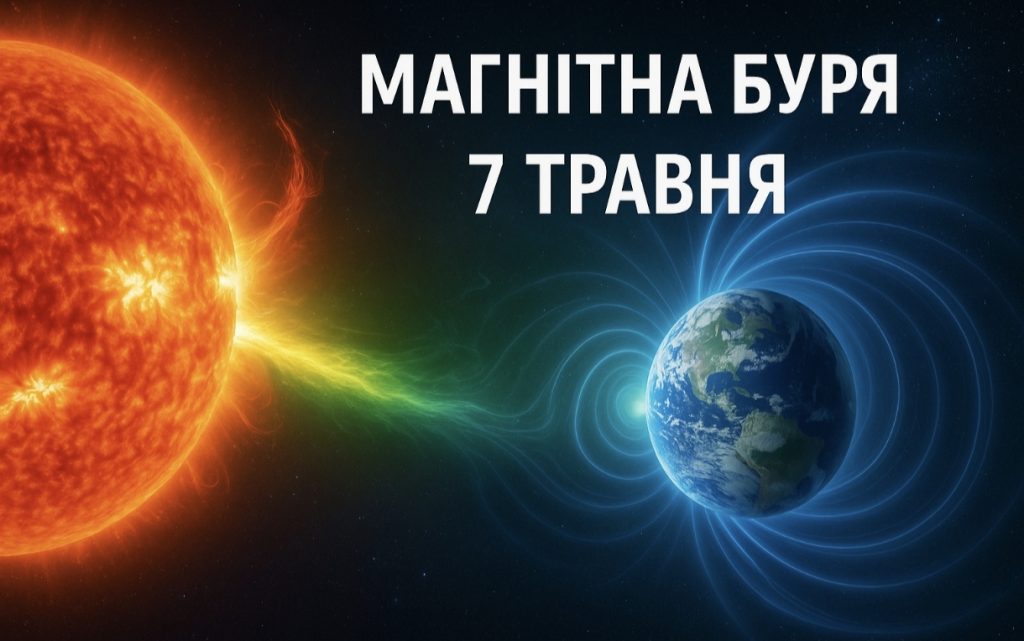 Магнітні бурі, прогноз на сьогодні: чого очікувати від сонячної активності 7 травня