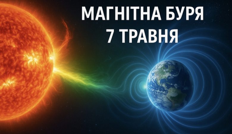Магнітні бурі, прогноз на сьогодні: чого очікувати від сонячної активності 7 травня