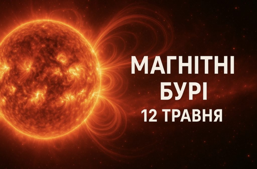 Магнітні бурі, прогноз на сьогодні: чого очікувати від сонячної активності 12 травня