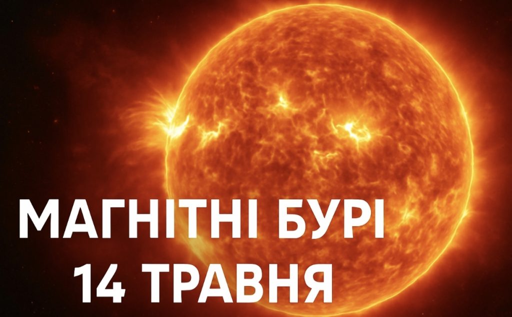 Магнітні бурі, прогноз на сьогодні: чого очікувати від сонячної активності 14 травня