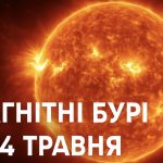 Магнітні бурі, прогноз на сьогодні: чого очікувати від сонячної активності 14 травня