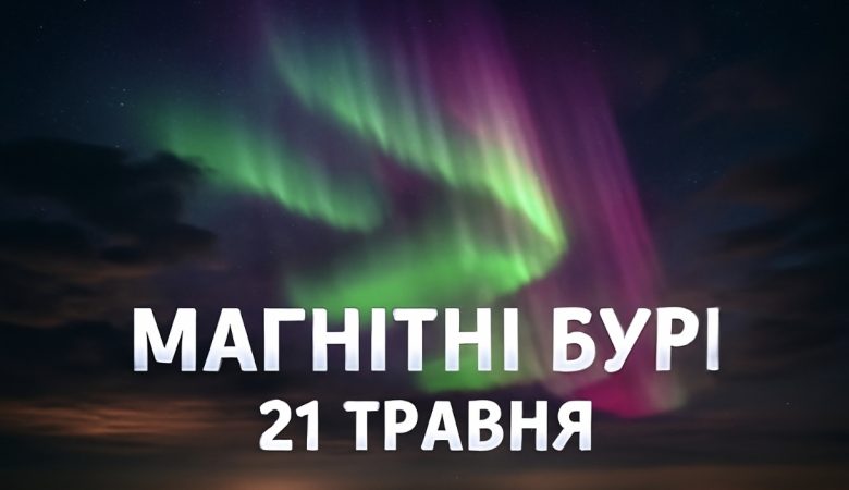 Магнітні бурі, прогноз на сьогодні: чого очікувати від сонячної активності 21 травня