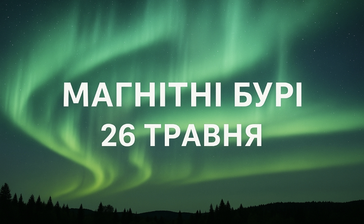 Магнітні бурі, прогноз на сьогодні: чого очікувати від сонячної активності 26 травня