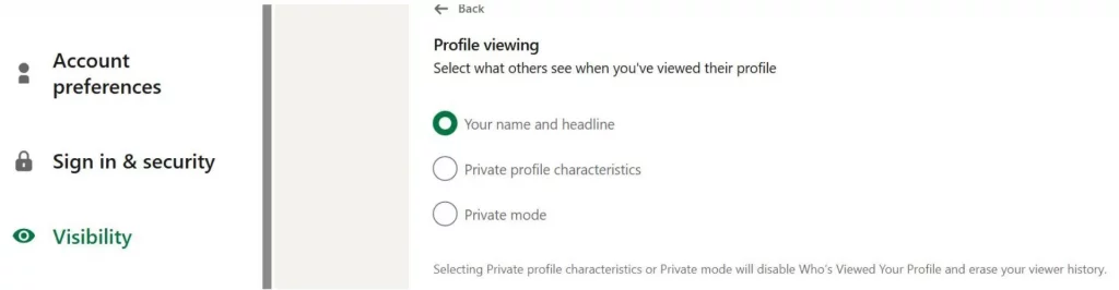 Як анонімно переглядати чийсь профіль на LinkedIn