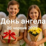 У кого сьогодні, 26 червня 2025, День ангела в Україні: побажання і листівки