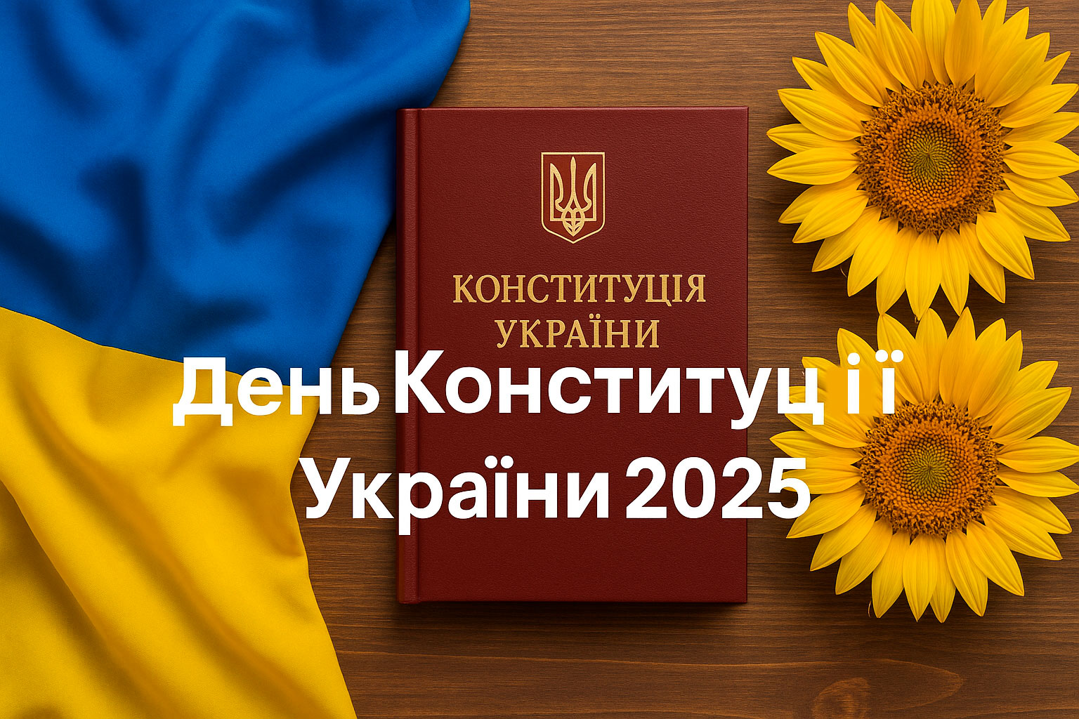 День Конституції України 28 червня 2025: побажання та листівки