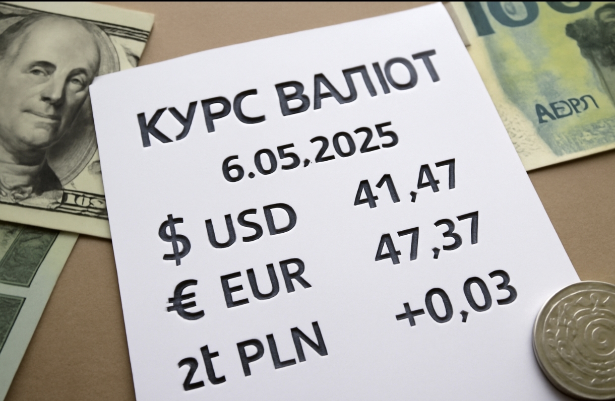 Курс валют на 6.06.2025: скільки коштують долар, євро і злотий