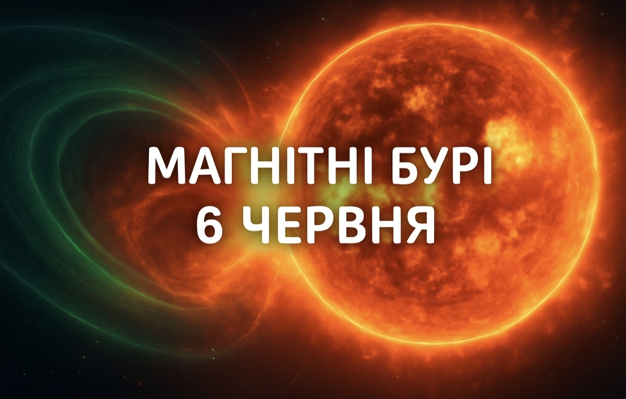 Магнітні бурі, прогноз на сьогодні: чого очікувати від сонячної активності 6 червня