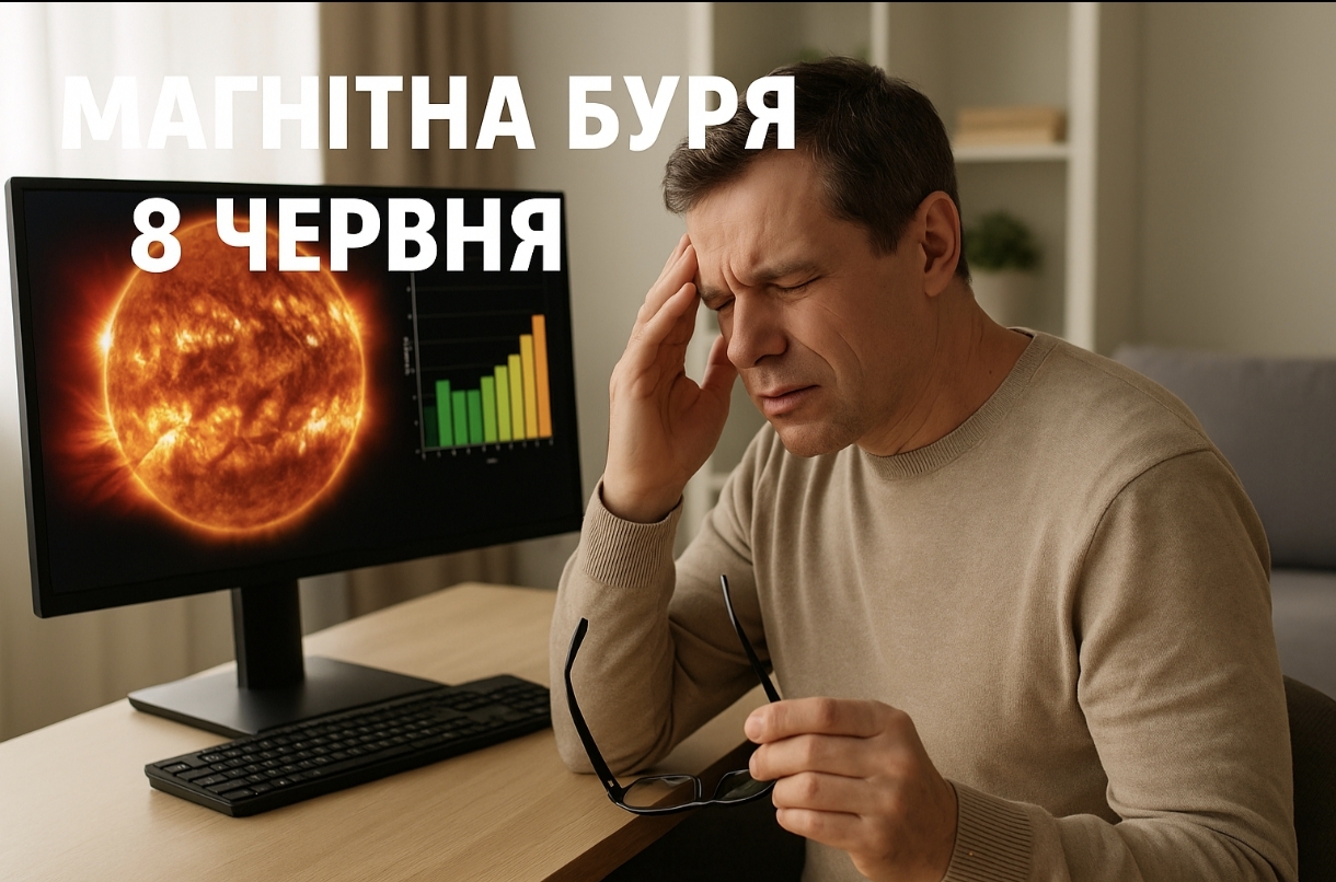 Магнітні бурі, прогноз на сьогодні: чого очікувати від сонячної активності 8 червня