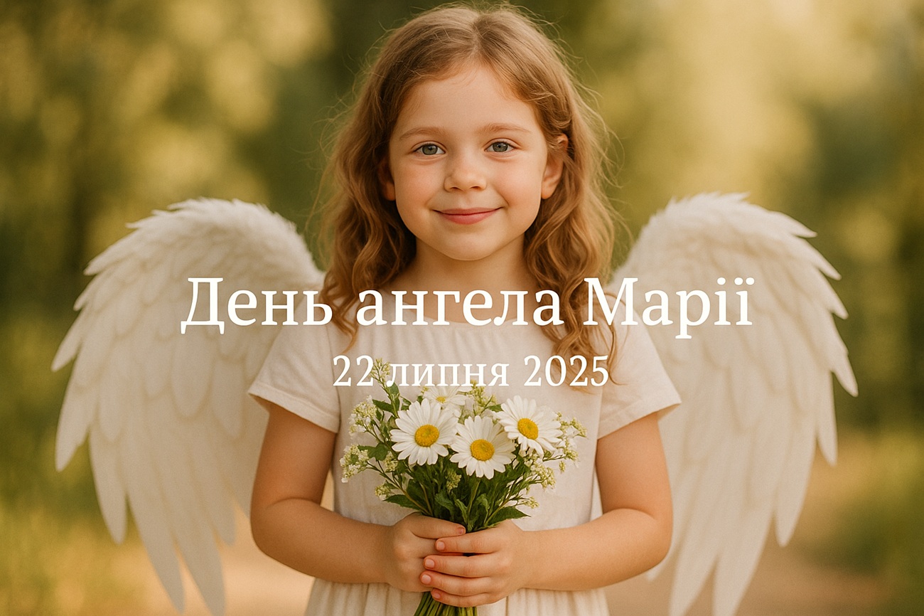 День ангела Марії 22 липня 2025: картинки та побажання українською
