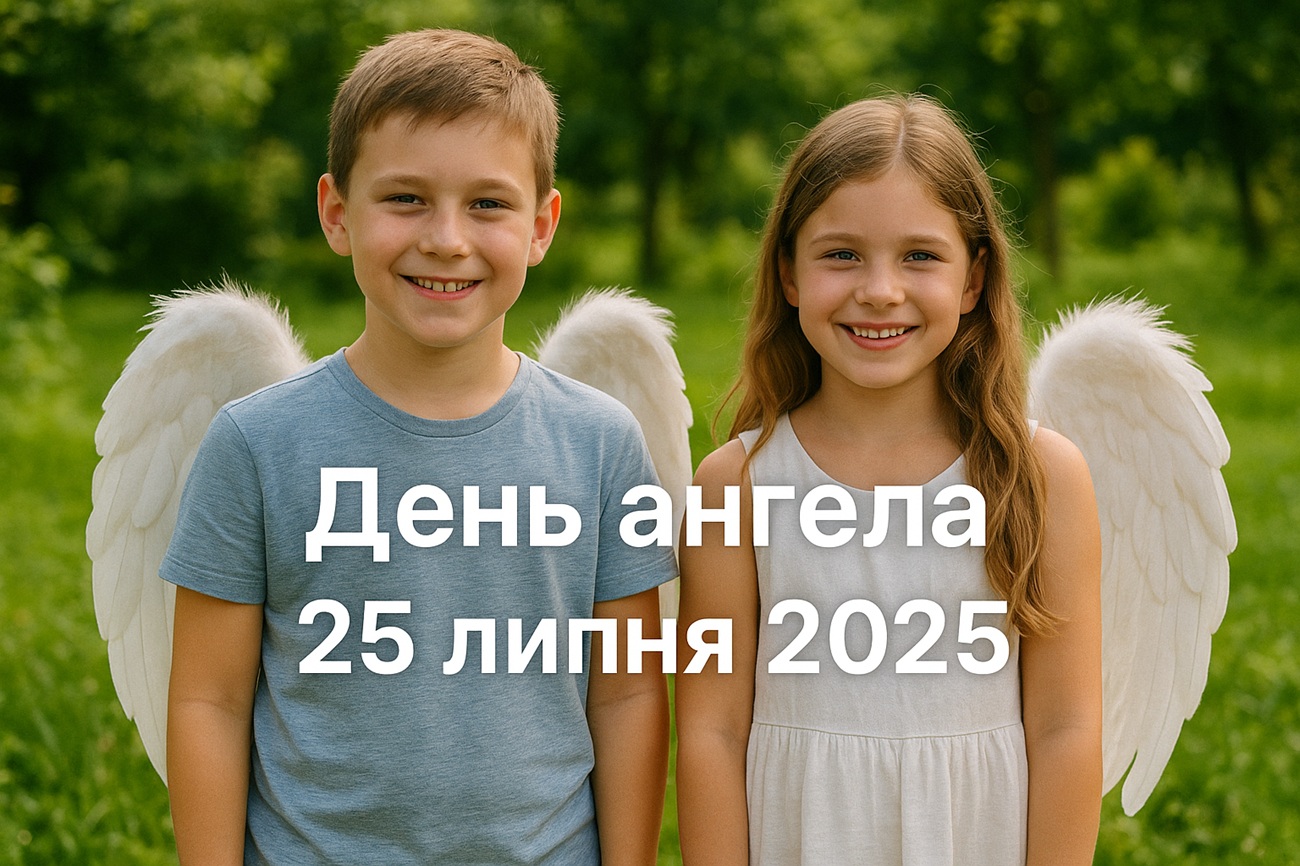У кого сьогодні, 25 липня 2025, День ангела: картинки, побажання та СМС
