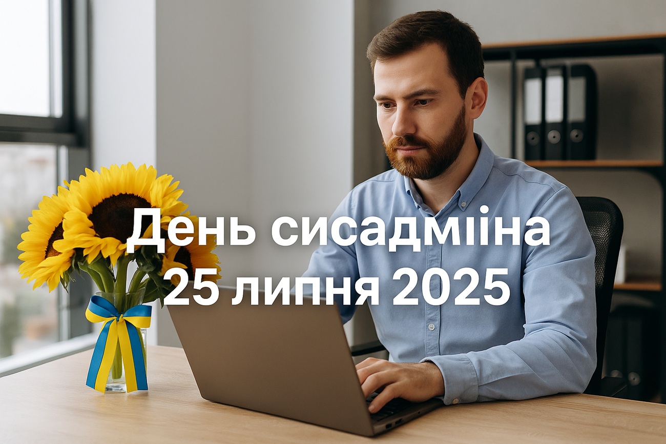 День системного адміністратора 25 липня 2025: побажання та листівки українською