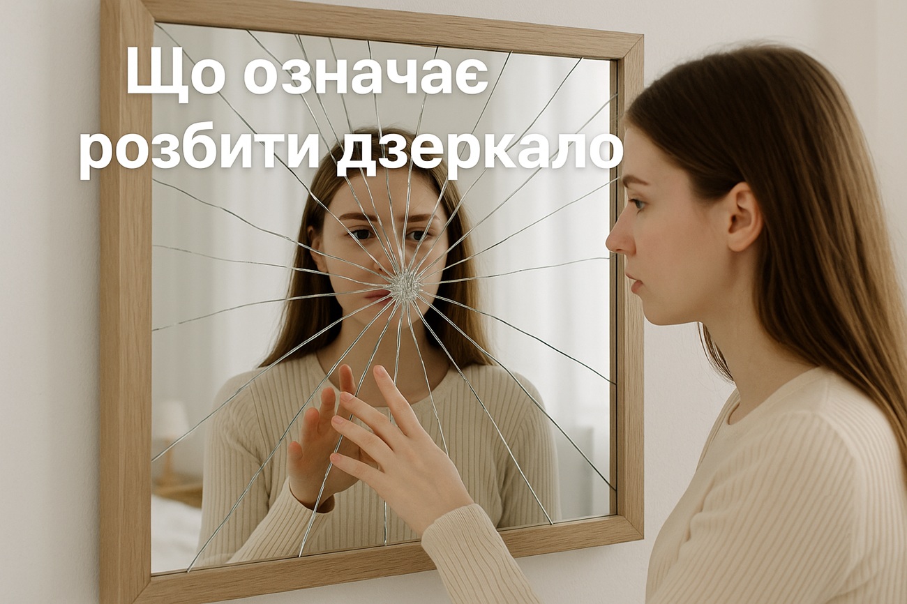 Що означає розбити дзеркало: народні прикмети та застереження