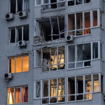 Пошкодження і постраждалі в Києві після удару дронів: поліція показала наслідки