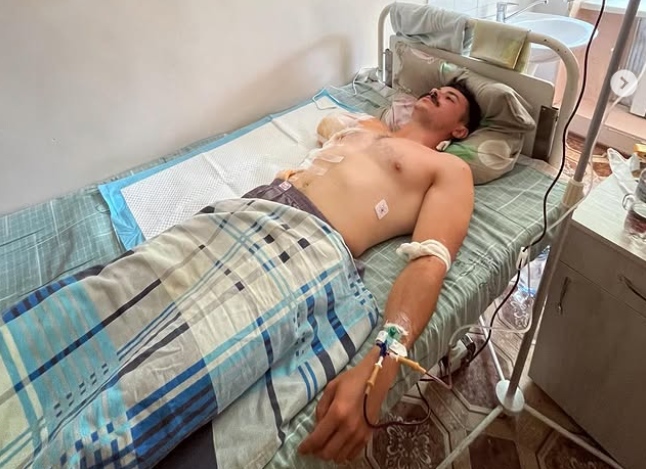 Ярослав Грубич - син відомого ведучого втратив руку під час служби в ЗСУ