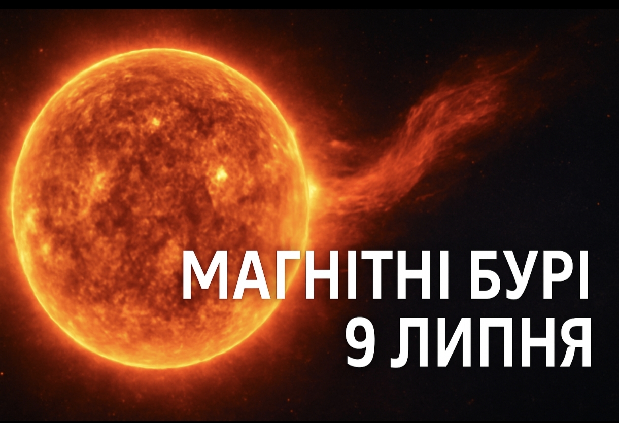 Магнітні бурі, прогноз на сьогодні: чого очікувати від сонячної активності 9 липня