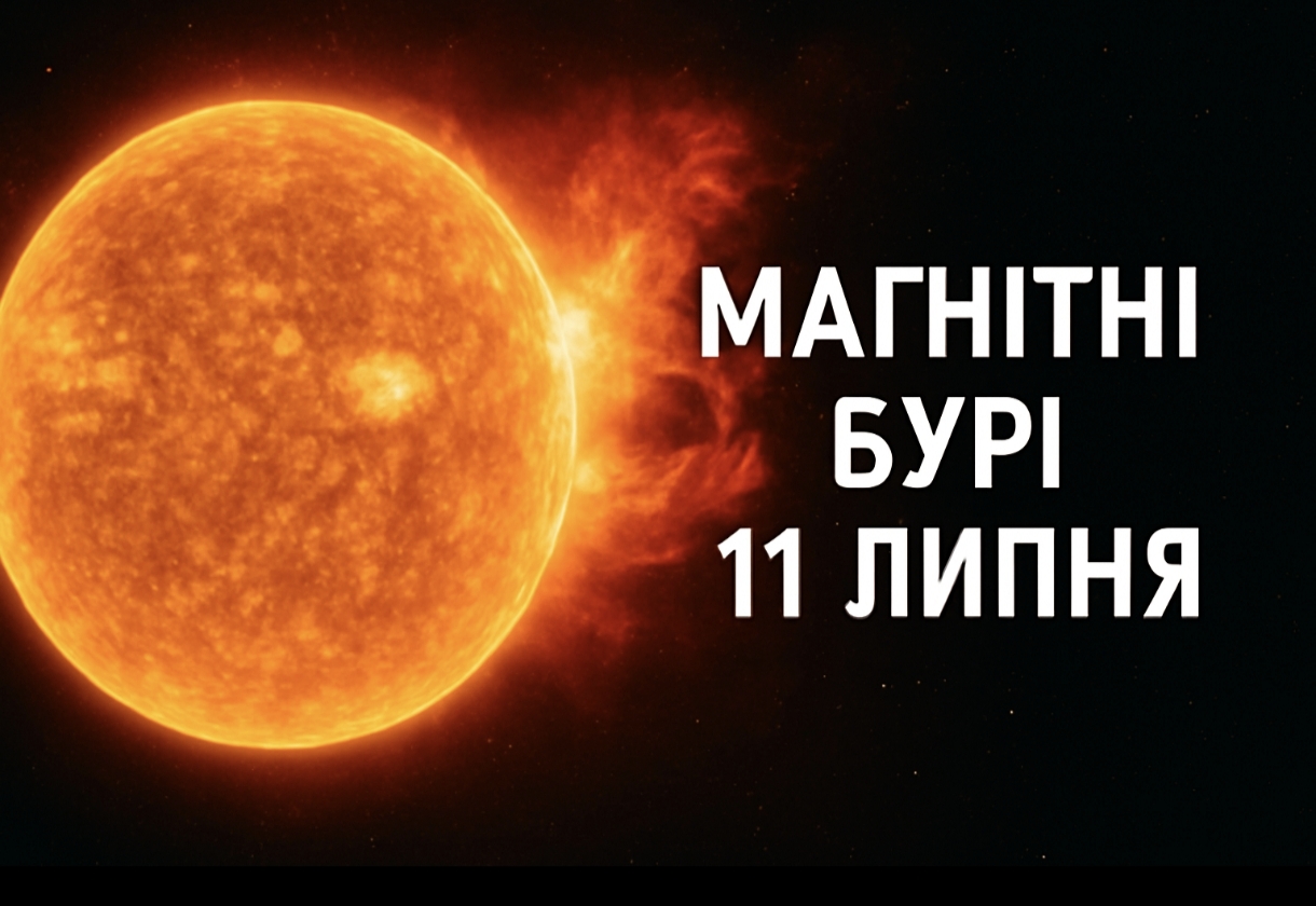 Магнітні бурі, прогноз на сьогодні: чого очікувати від сонячної активності 11 липня