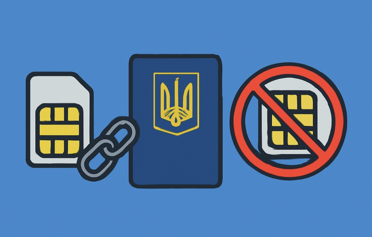 Чому в Україні будуть блокувати SIM-карти без паспортної ідентифікації