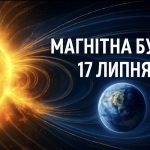 Магнітні бурі, прогноз на сьогодні: чого очікувати від сонячної активності 17 липня