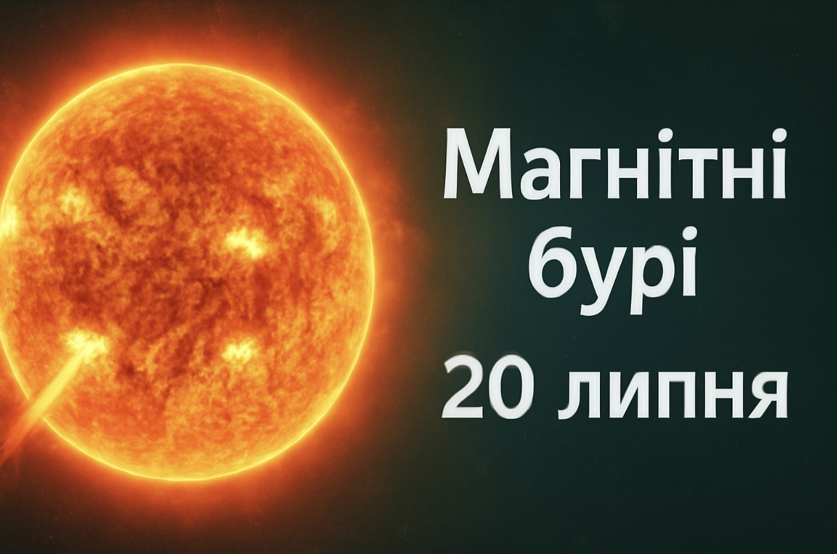 Магнітні бурі, прогноз на сьогодні: чого очікувати від сонячної активності 20 липня