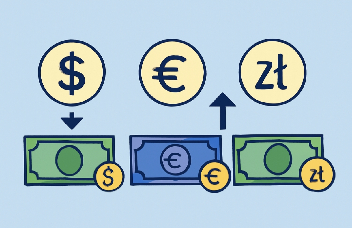 Курс валют на 21.07.2025: скільки коштують долар, євро і злотий